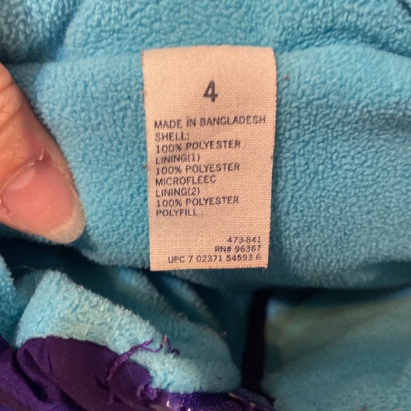 OshKosh B’Gosh Little Girls Puffer Vest Size 4 - Picture 3 of 10